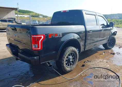 2015 Ford F150 Supercrew z USA, uszkodzony, nr VIN 1FTEW1EG2FFB81236